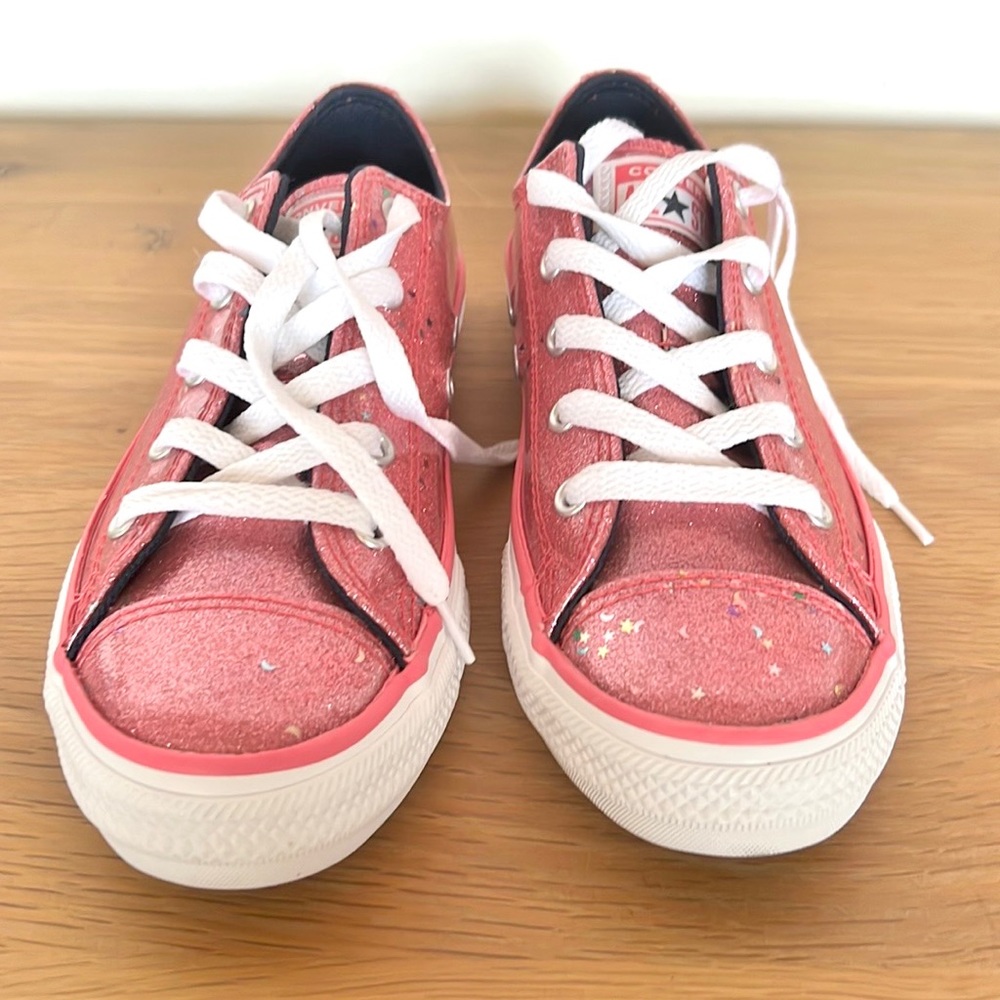 Converse CTAS Galaxy Glimmer Ox Mod Pink Shoe Sz 3